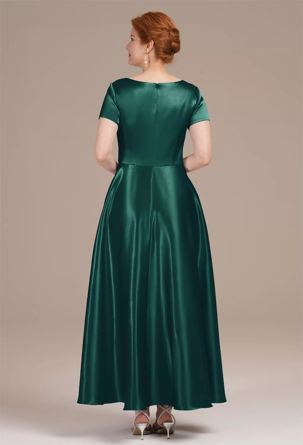 AW Omukama Hunter Green  Mother of the Bride Dresses